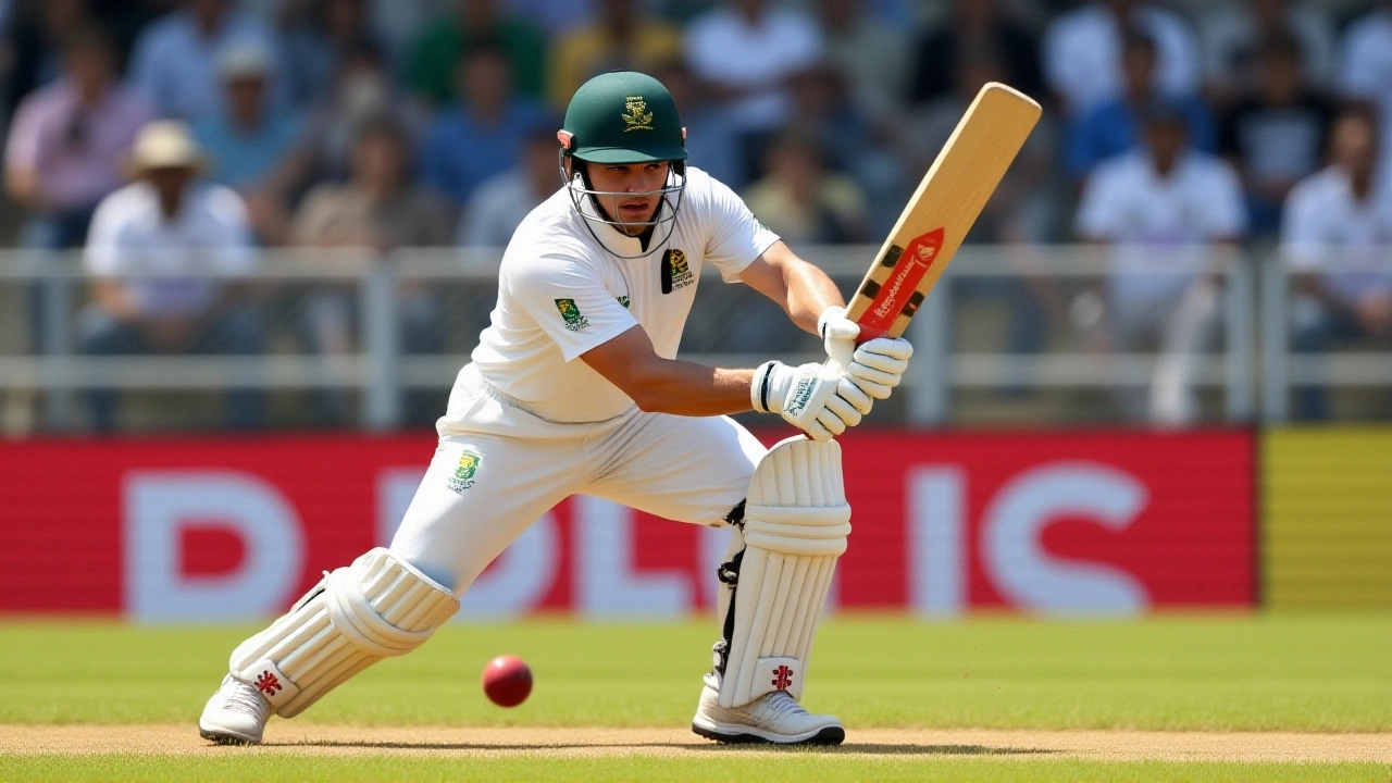 Muthusamy's Century and Jansen's Fireworks Put South Africa in Command Against India in Guwahati