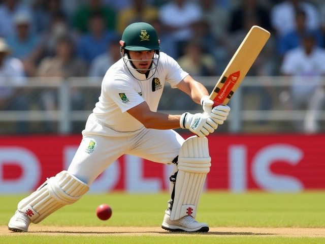 Muthusamy's Century and Jansen's Fireworks Put South Africa in Command Against India in Guwahati